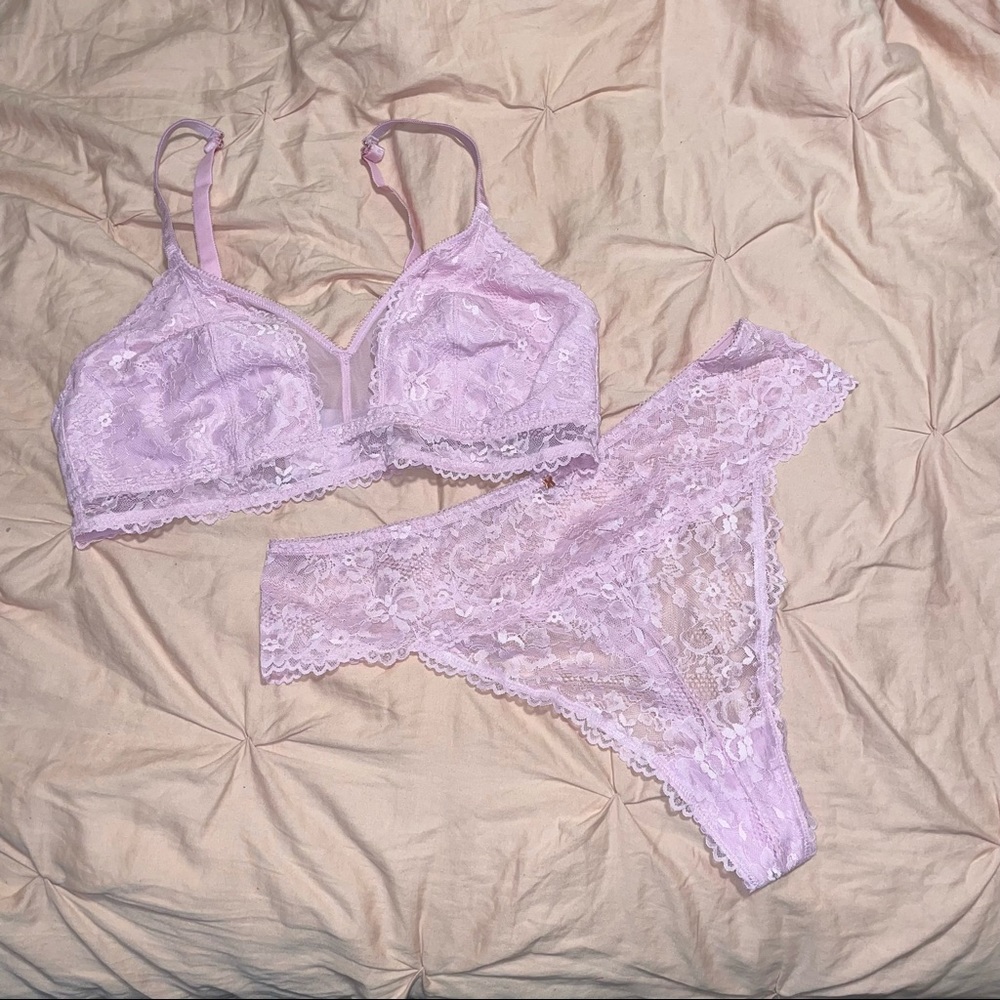 Savage X Fenty bralette and underwear set